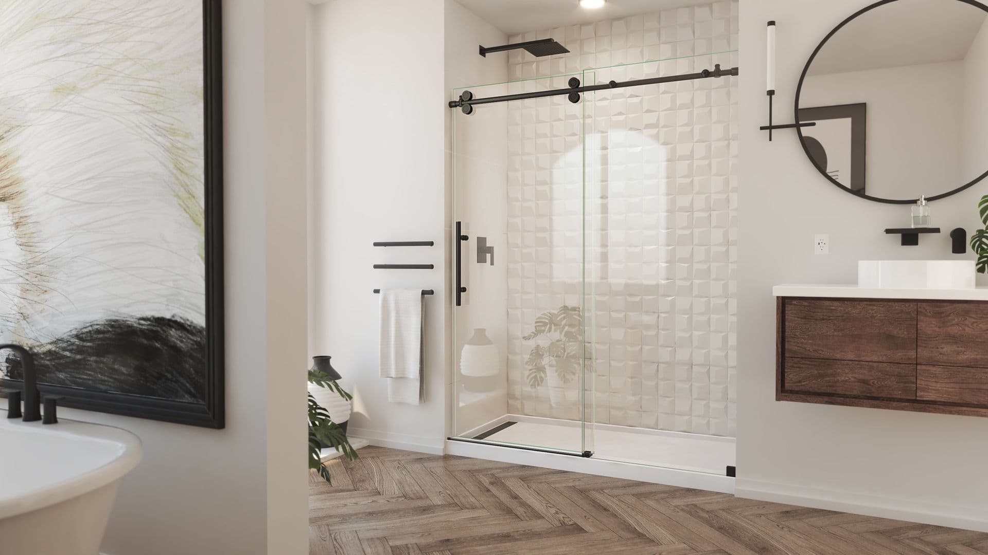 tub to shower