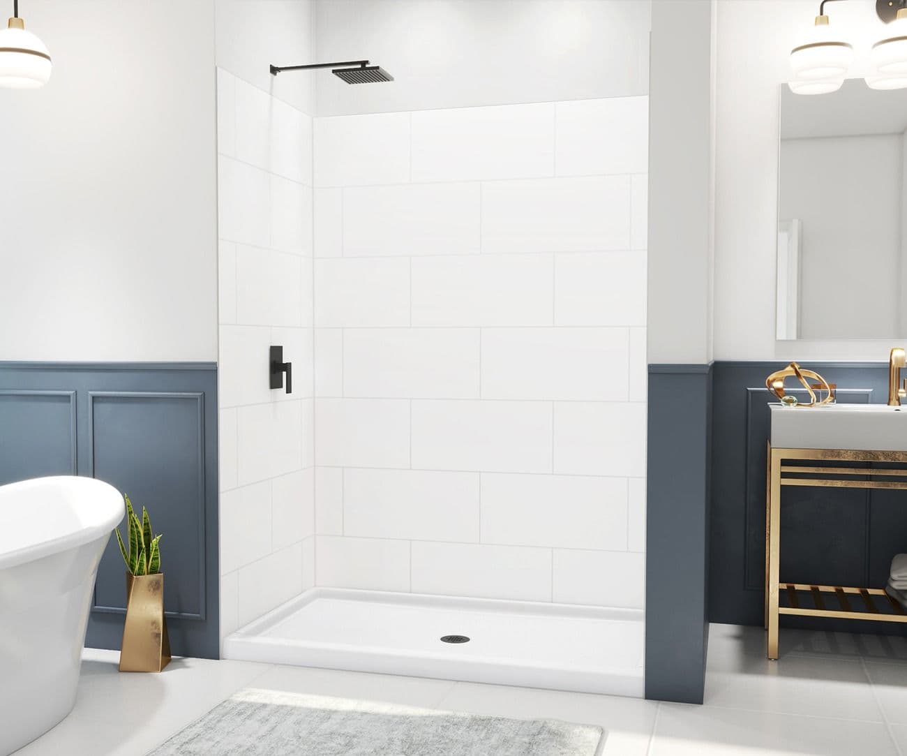 tub to shower
